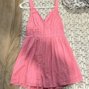 American eagle pink romper